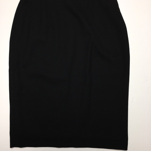 Ellen Tracy Women's Black Pencil Skirt Size 14 - Picture 2 of 7